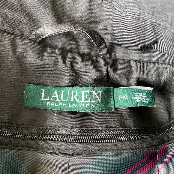 Lauren Ralph Lauren Women's Hooded Single-Breasted Raincoat A-Line Petite Medium - Picture 3 of 7